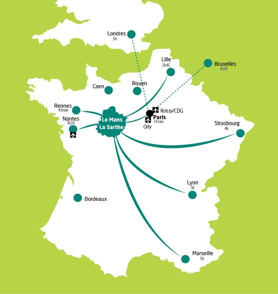 CESSION OFFICE INDIVIDUEL : 55 MINUTES DE PARIS - SARTHE